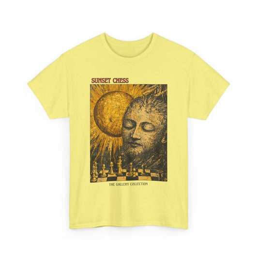 Power Of The Sun - Yellow Chess T Shirt