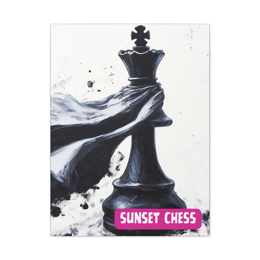 The Super King - Canvas Chess Print 24"x32"