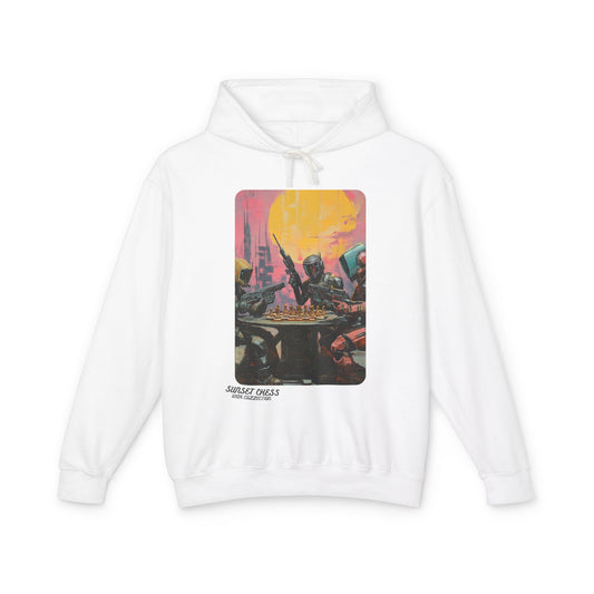 Battlefield Chess - White Hoodie