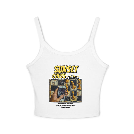 Distraction The Destruction -  Women's White Tank Top