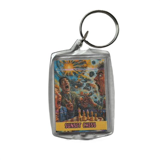 Surprise - Chess  Photo Keychain