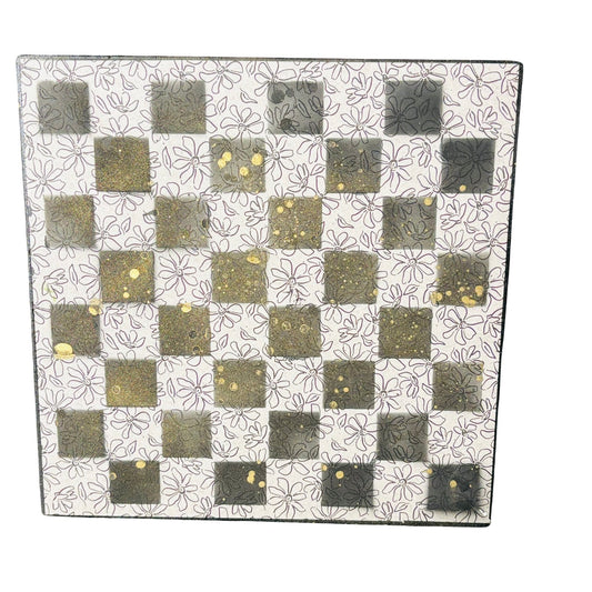 Black & White - Scrapbook Chess Board
