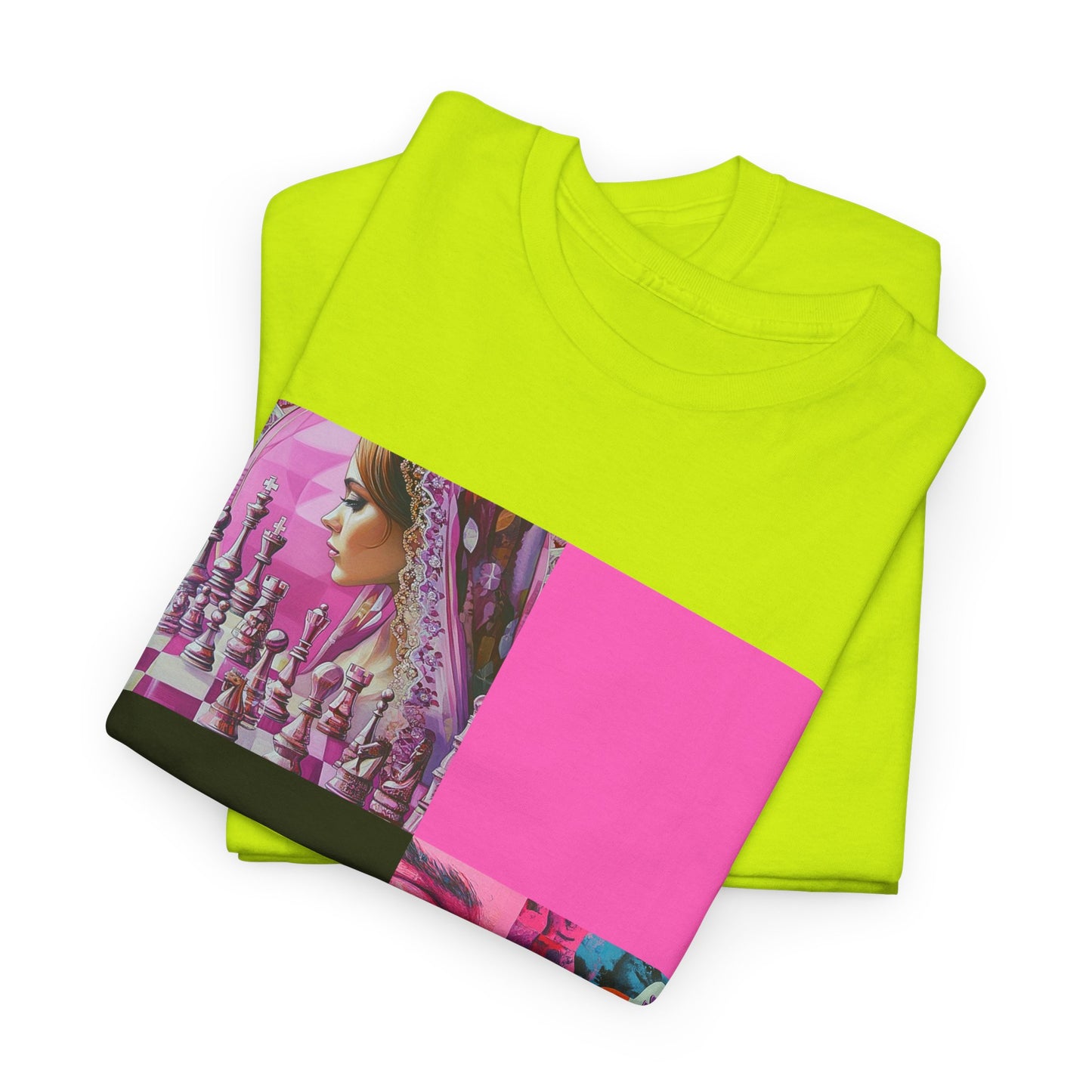 Pink Dice - Green Chess T Shirt