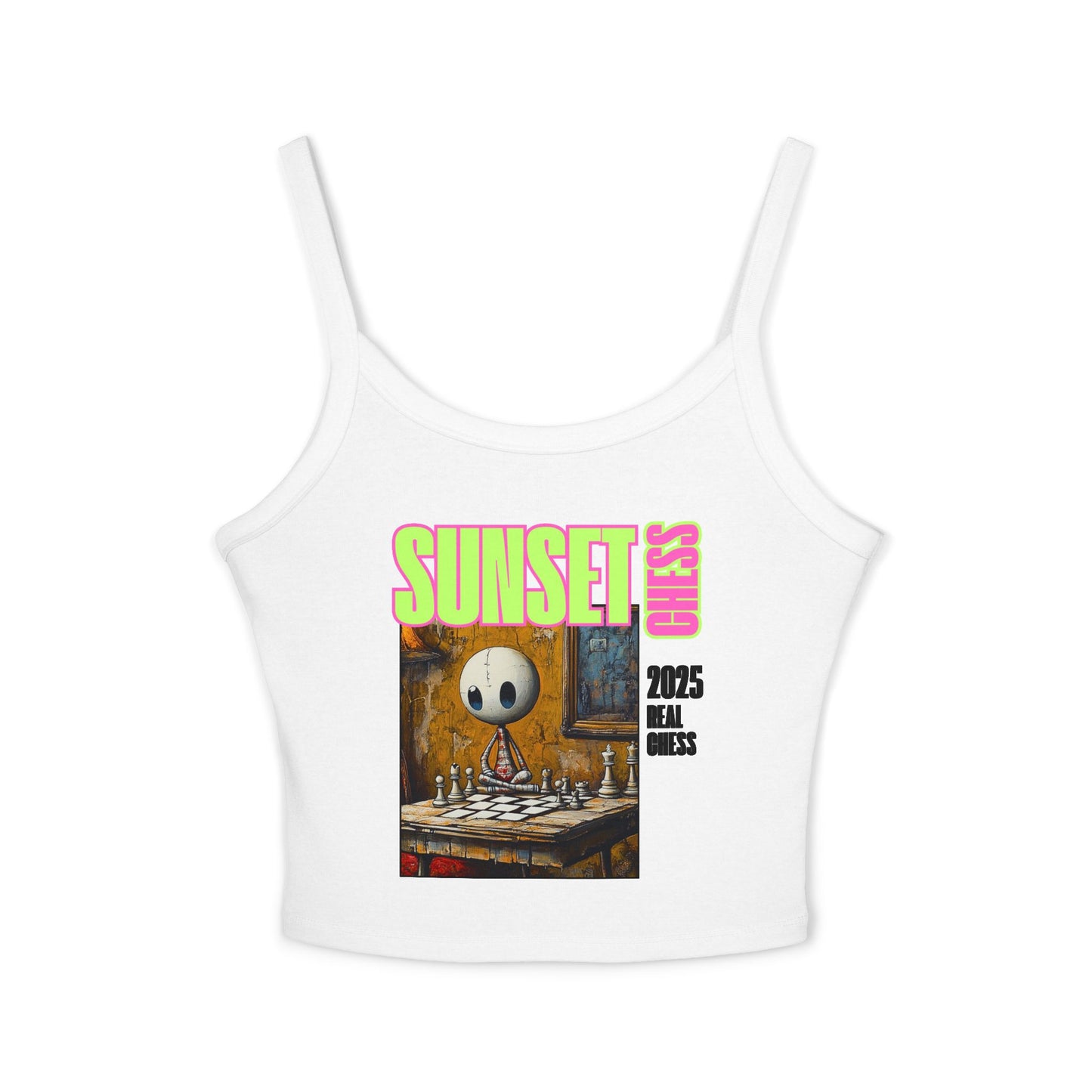 The Little Guy -  Women's White Tank Top