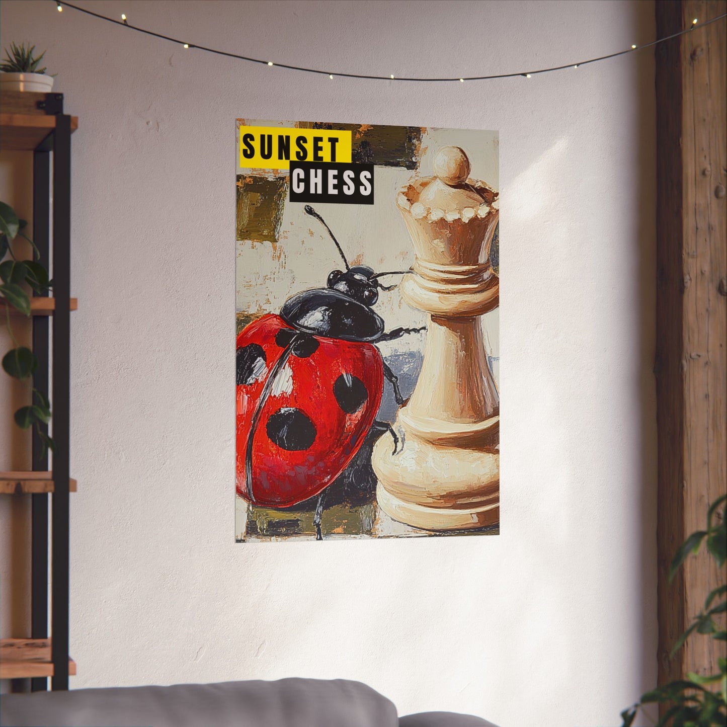 Ladybug & Her Queen - Matte Vertical Poster 24"x36"