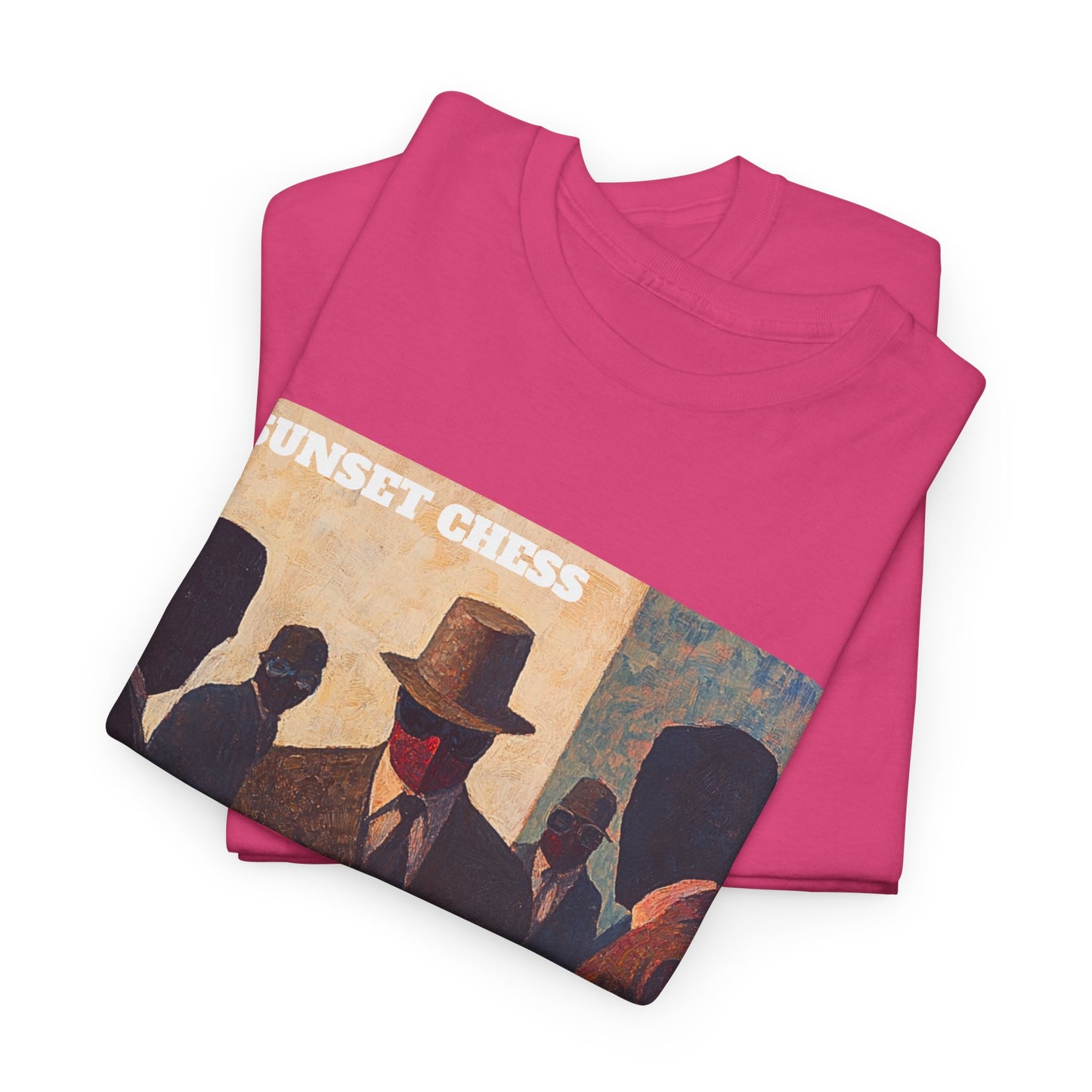 The Man Himself - Pink Chess T Shirt