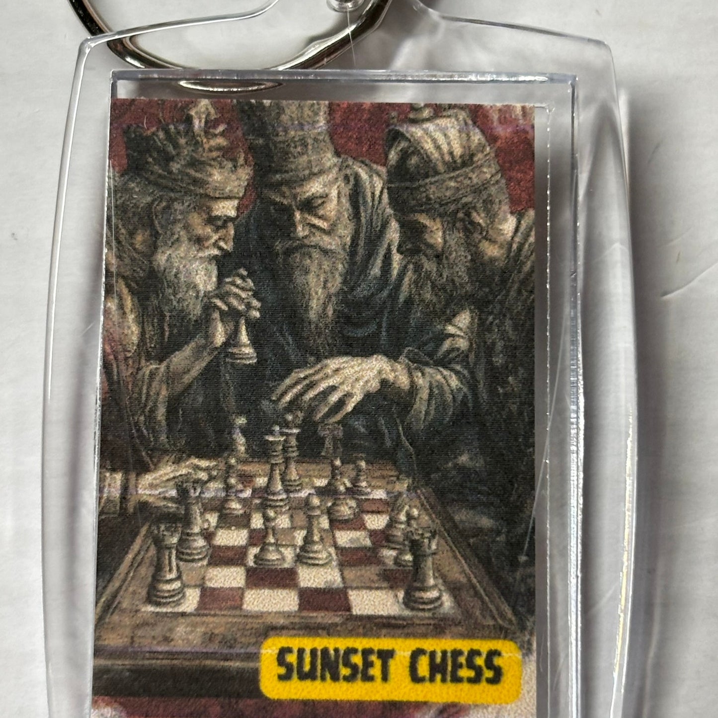Kings Unite - Chess  Photo Keychain