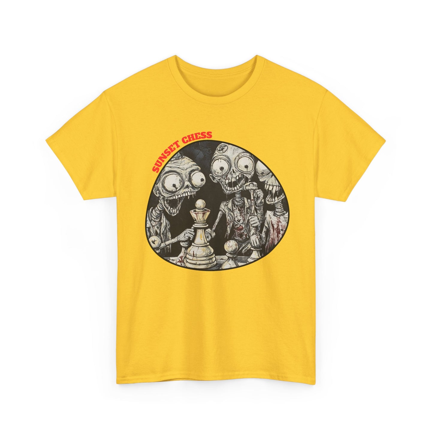 Squirms Play Chess - Yellow Chess T Shirt