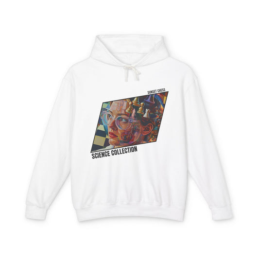 The Mechanical Mind - White Chess Hoodie