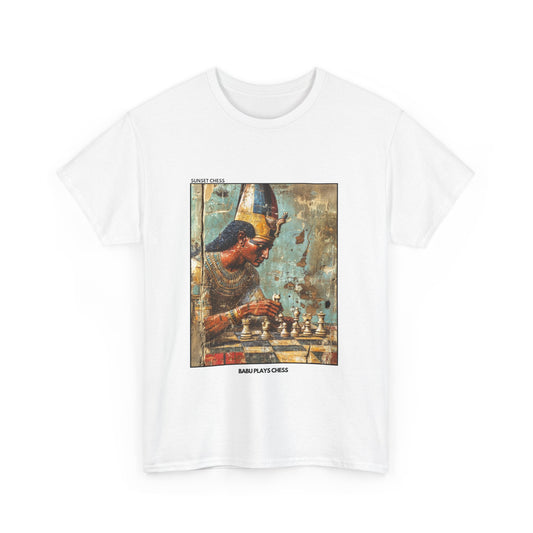Egyptian Chess - White Chess T Shirt