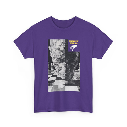 Stone Thinker - Purple Chess T Shirt
