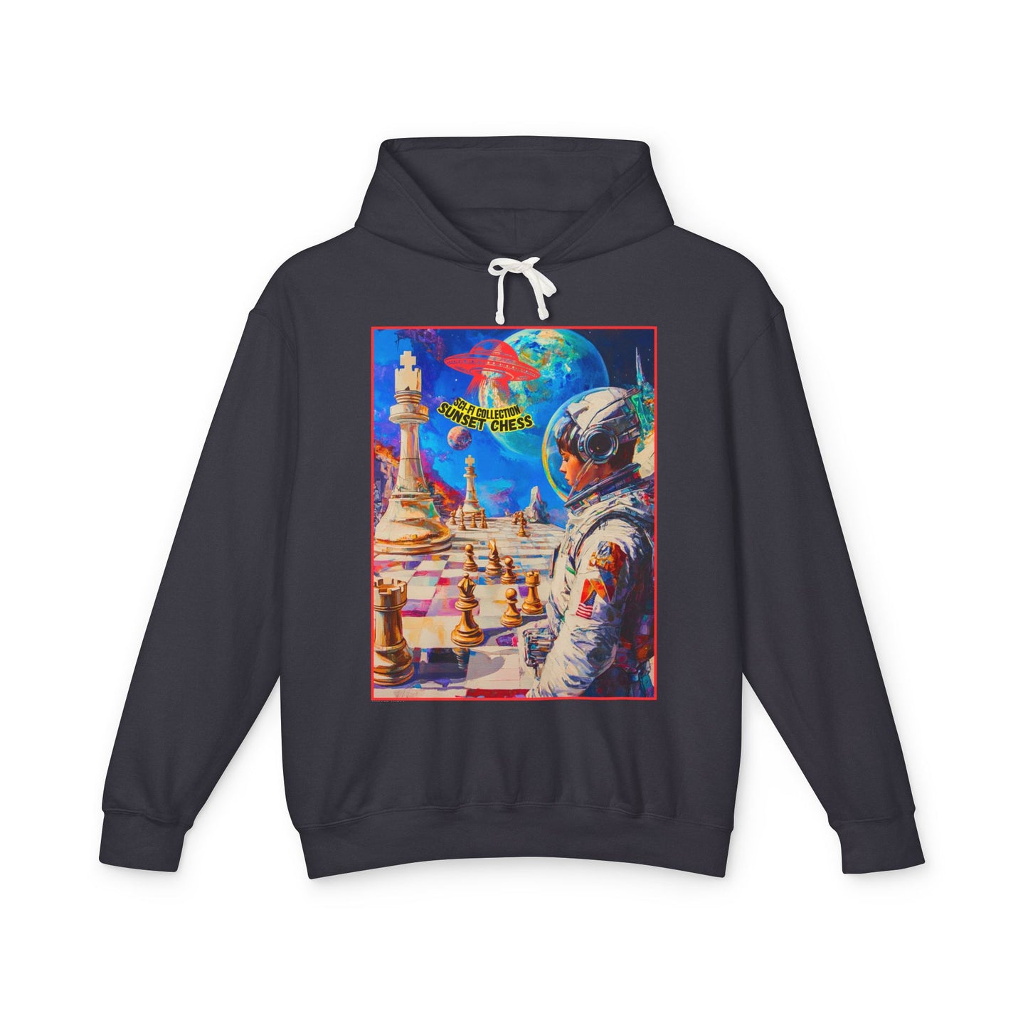 Planetary Chess - Black Chess Hoodie