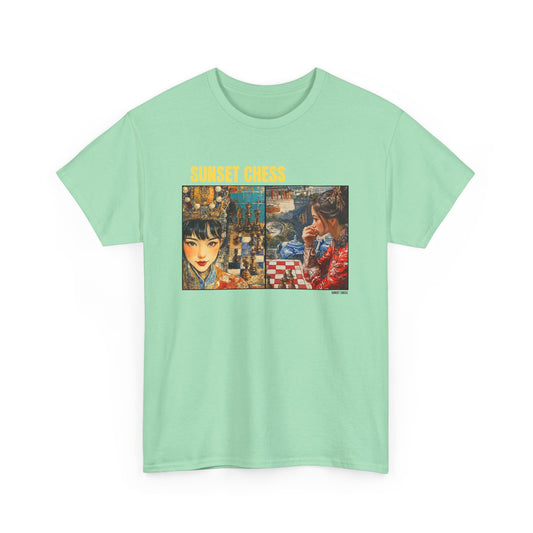 Strong Minds - Green Mint Chess T Shirt
