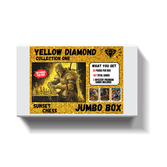 Yellow Diamond Part 1 - Jumbo Box Pack - Chess Trading Cards