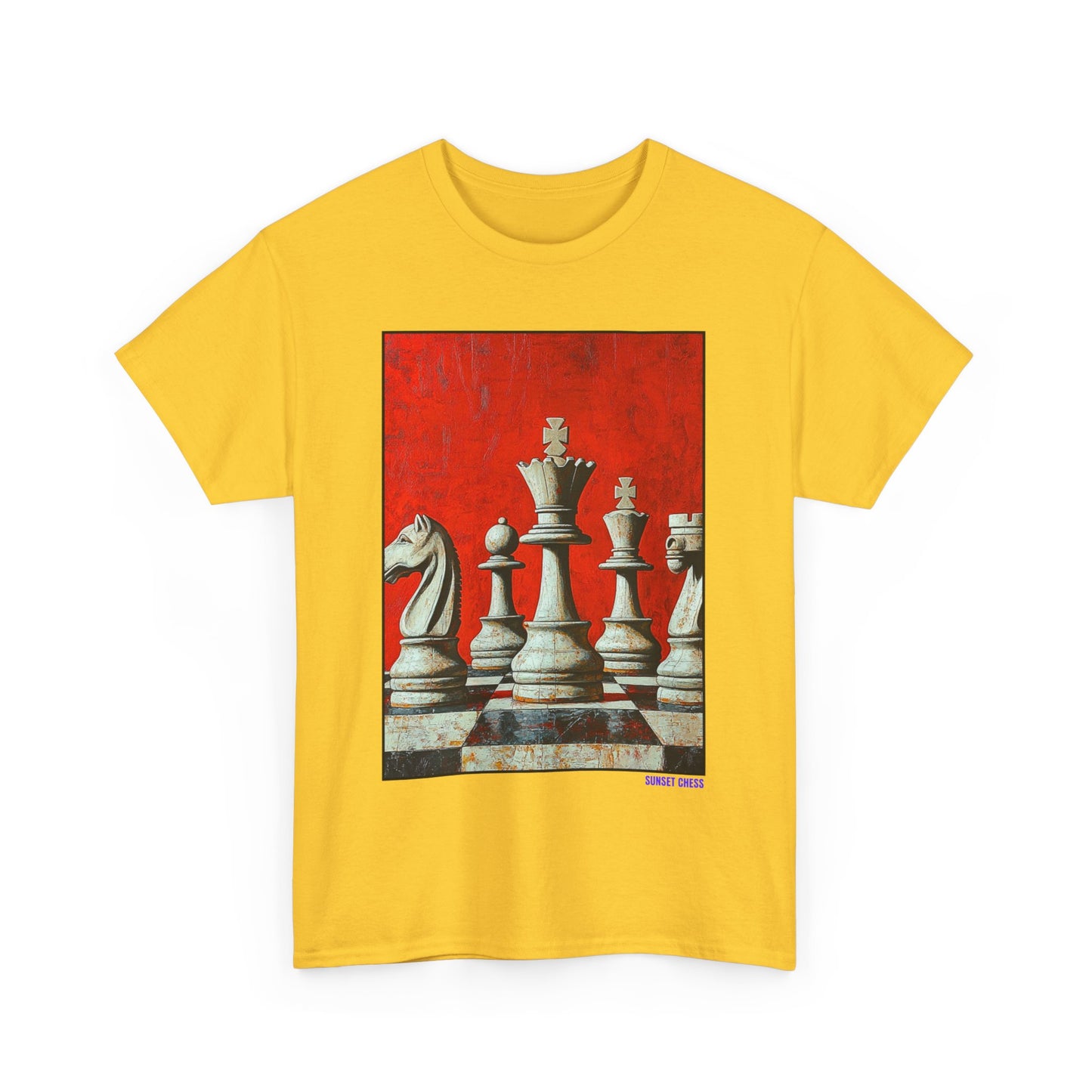 Red Carpet Chess - Yellow Chess T Shirt