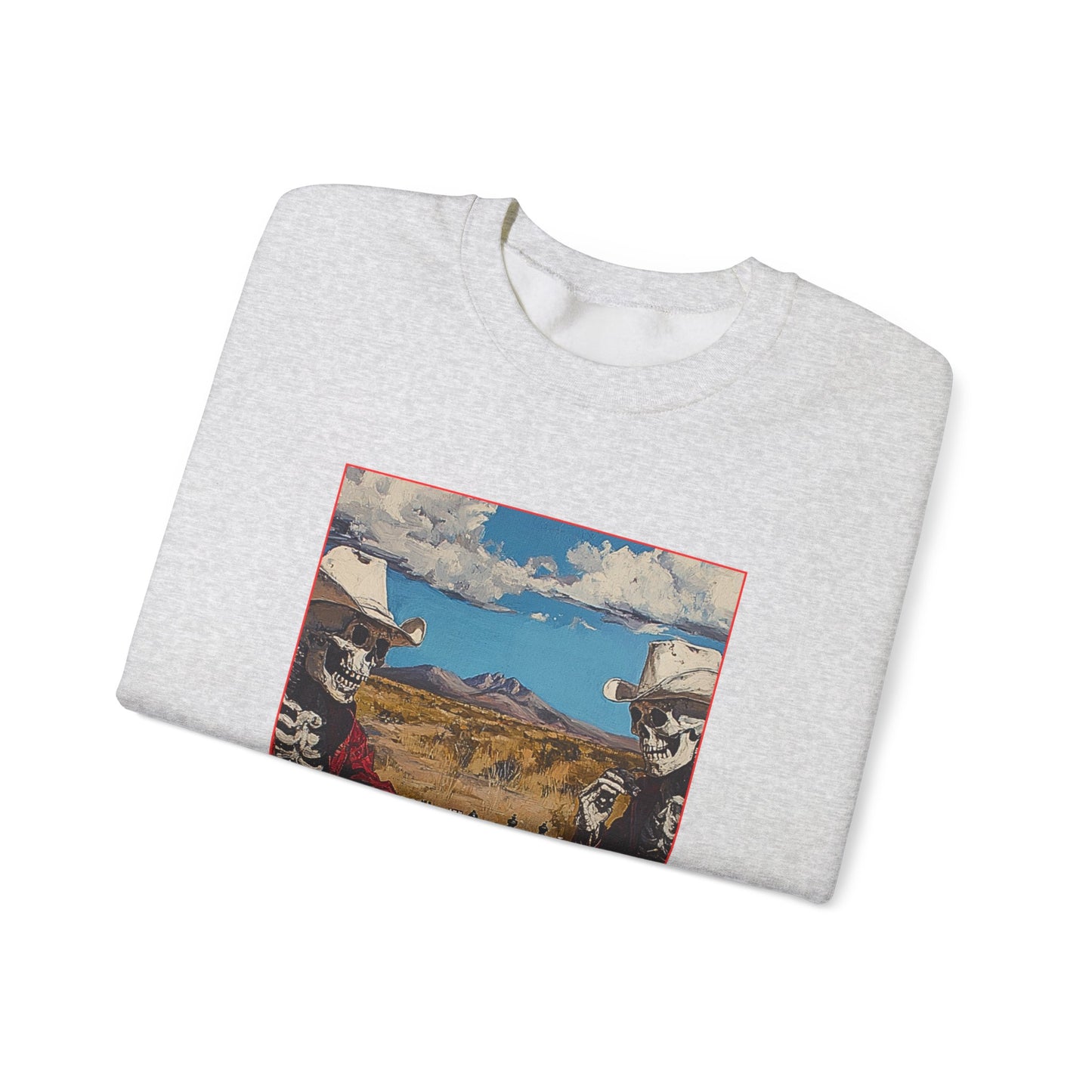 A Brothers Dual - Gray Chess Crewneck Sweater