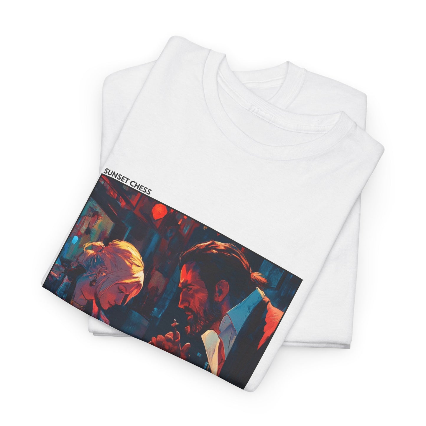 Like Daughter Like Father - White Chess T Shirt