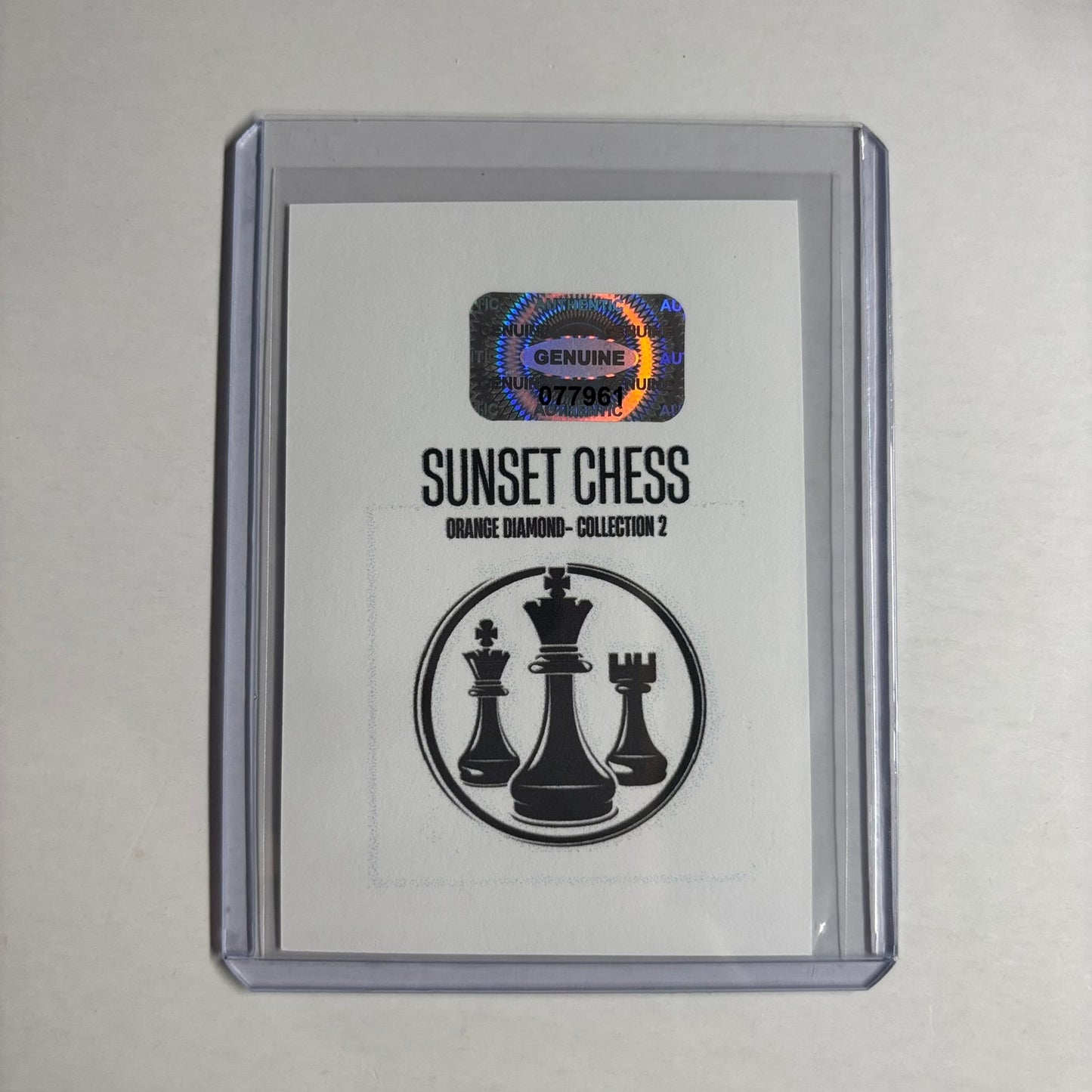Orange Diamond Collection 2 - Trading Card