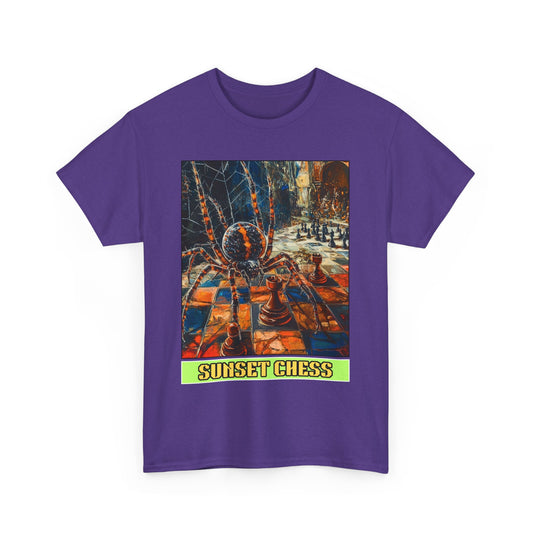 Web Of Lies - Purple Chess T Shirt