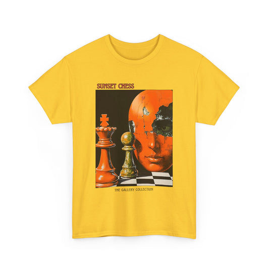 Breaking The Mask - Yellow Chess T Shirt