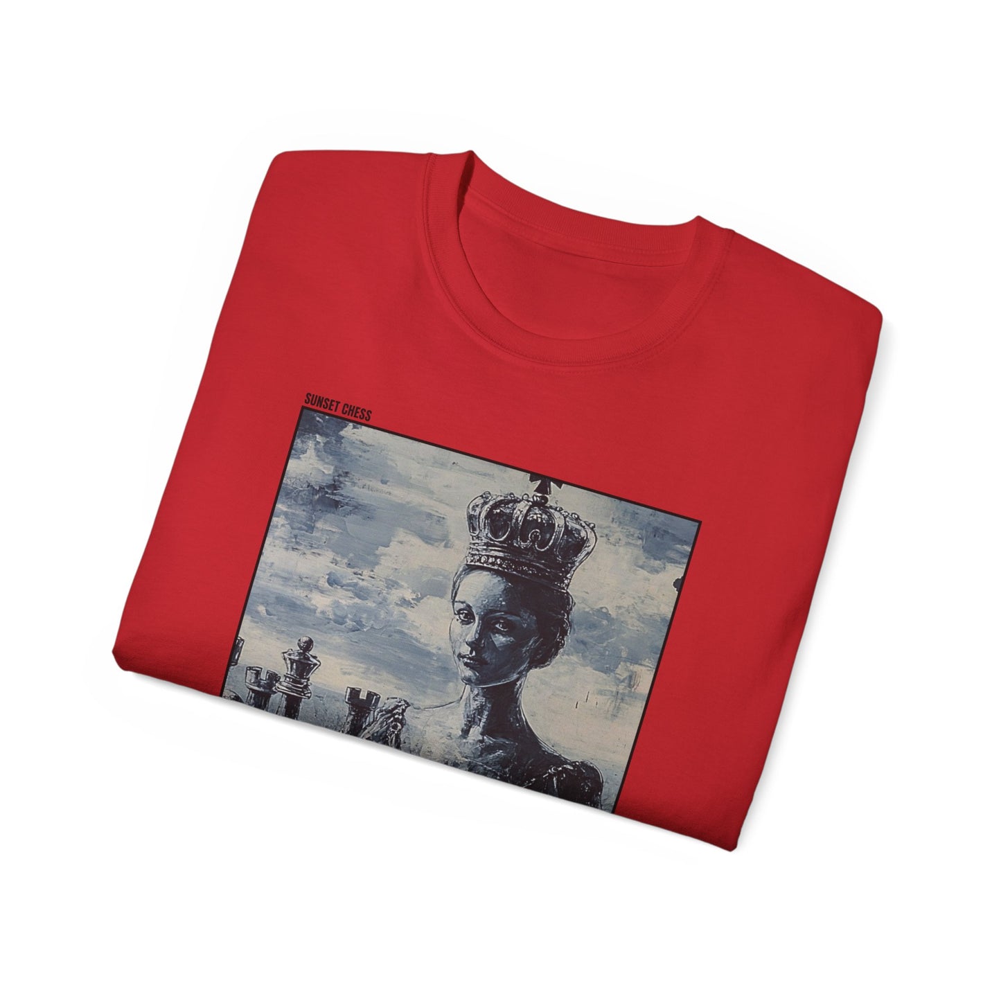 The Queen - Red Chess T Shirt