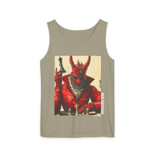 Temptations of Chess - Army Green Tank Top
