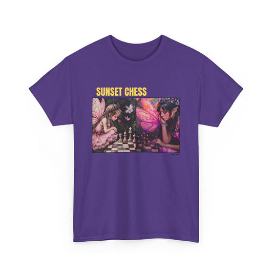 Pink Fairy - Purple Chess T Shirt