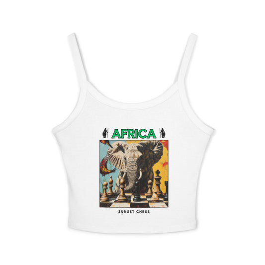 African Journey - White Women's Tank Top