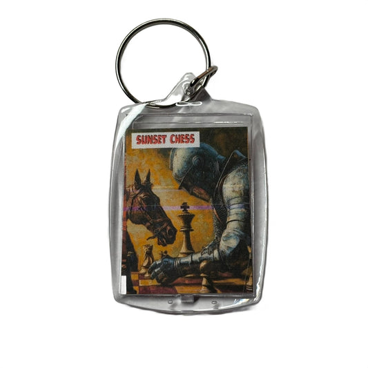 Knight & Horse - Chess  Photo Keychain