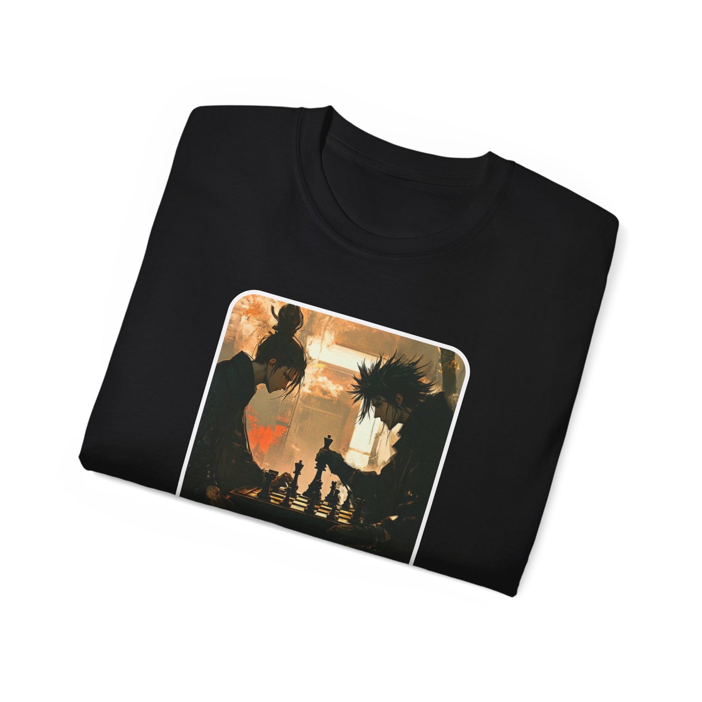 A Brothers Clash - Black Chess T Shirt