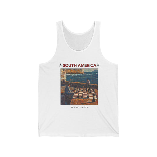 Simplicity In Chess - White Chess Tank Top