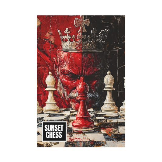 A Game Of Kings - Canvas Chess Print 40"x60"