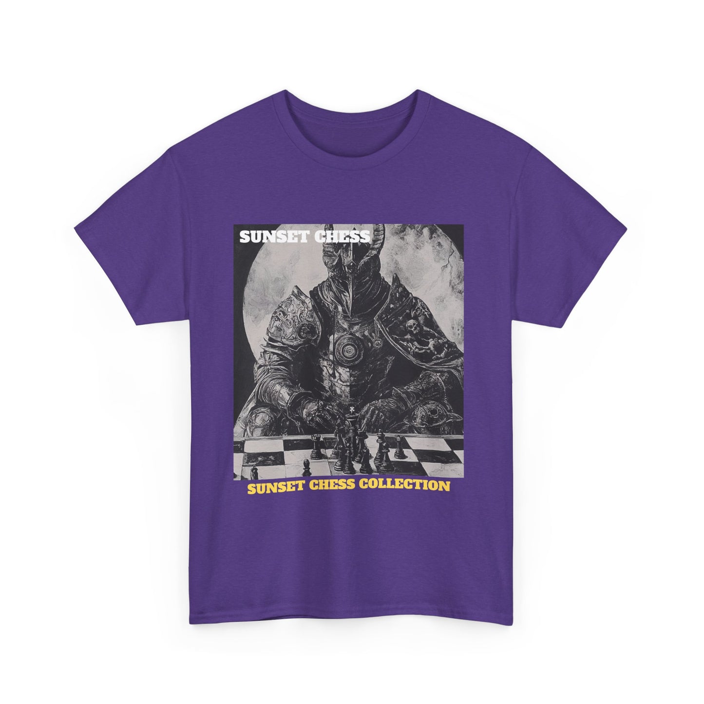 Moon Night - Purple Chess T Shirt