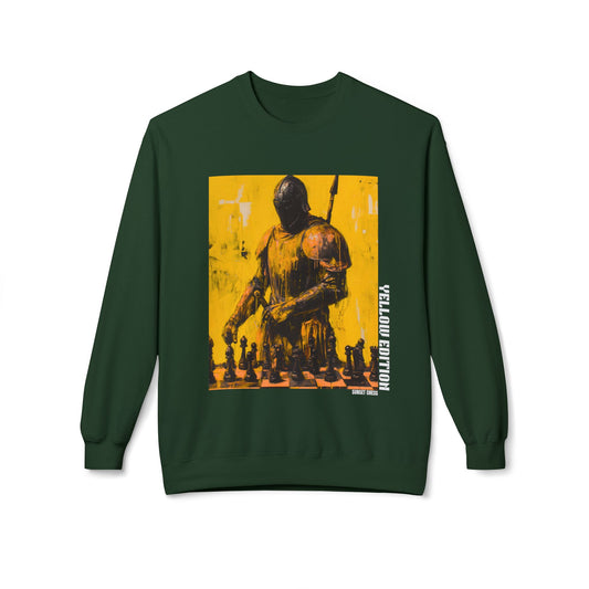 Knight Chess Warrior - Green Chess Crewneck Sweater