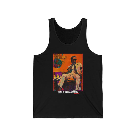 High Class Chess - Black Chess Tank Top