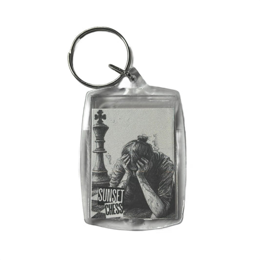 Head Twisted - Chess  Photo Keychain