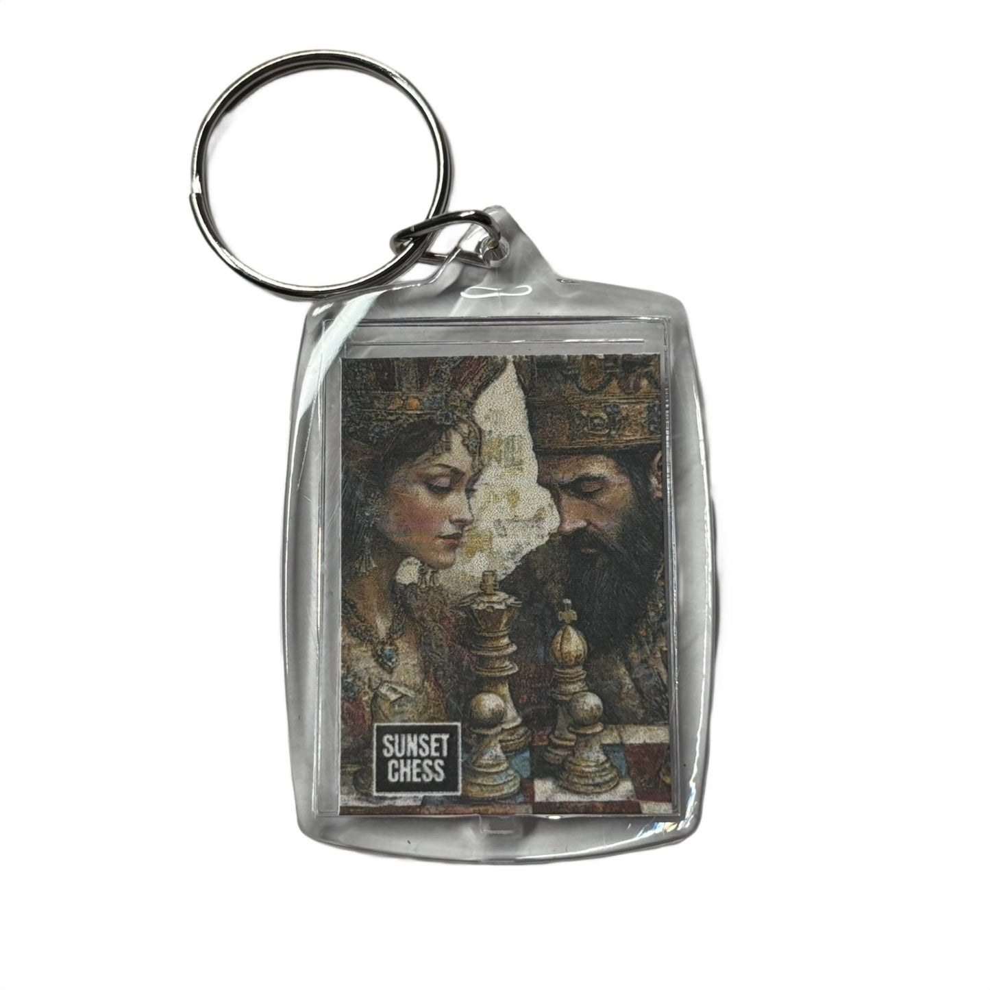 Babylonian Rule - Chess  Photo Keychain