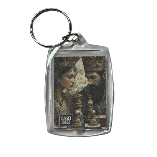 Babylonian Rule - Chess  Photo Keychain