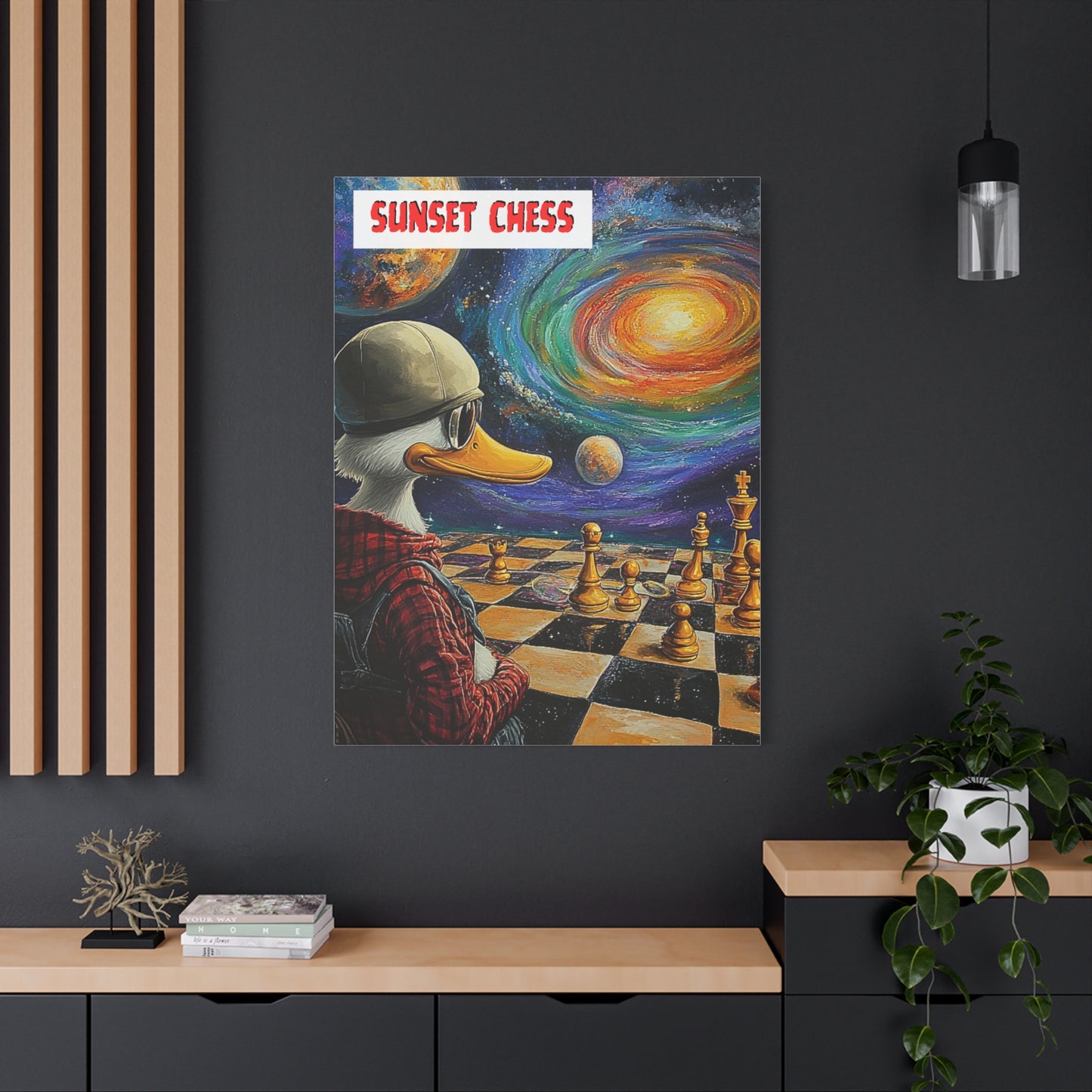 Duck Dynasty - Canvas Chess Print 36"x48"