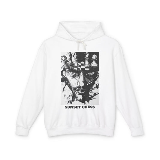 A Game Of Art - White Chess Hoodie