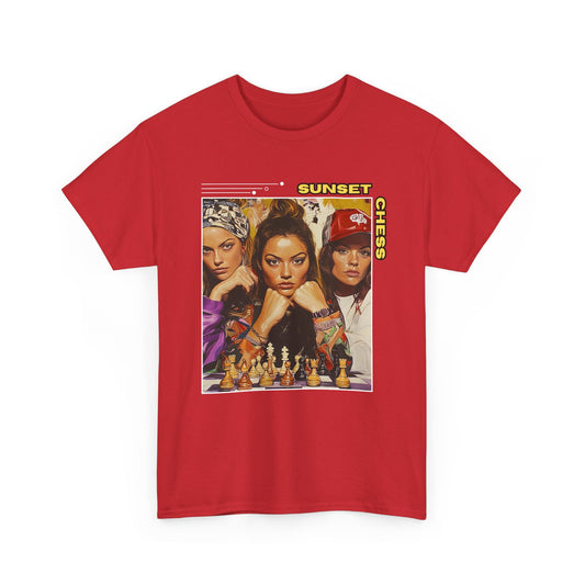 Girls Squad - Red Chess T Shirt