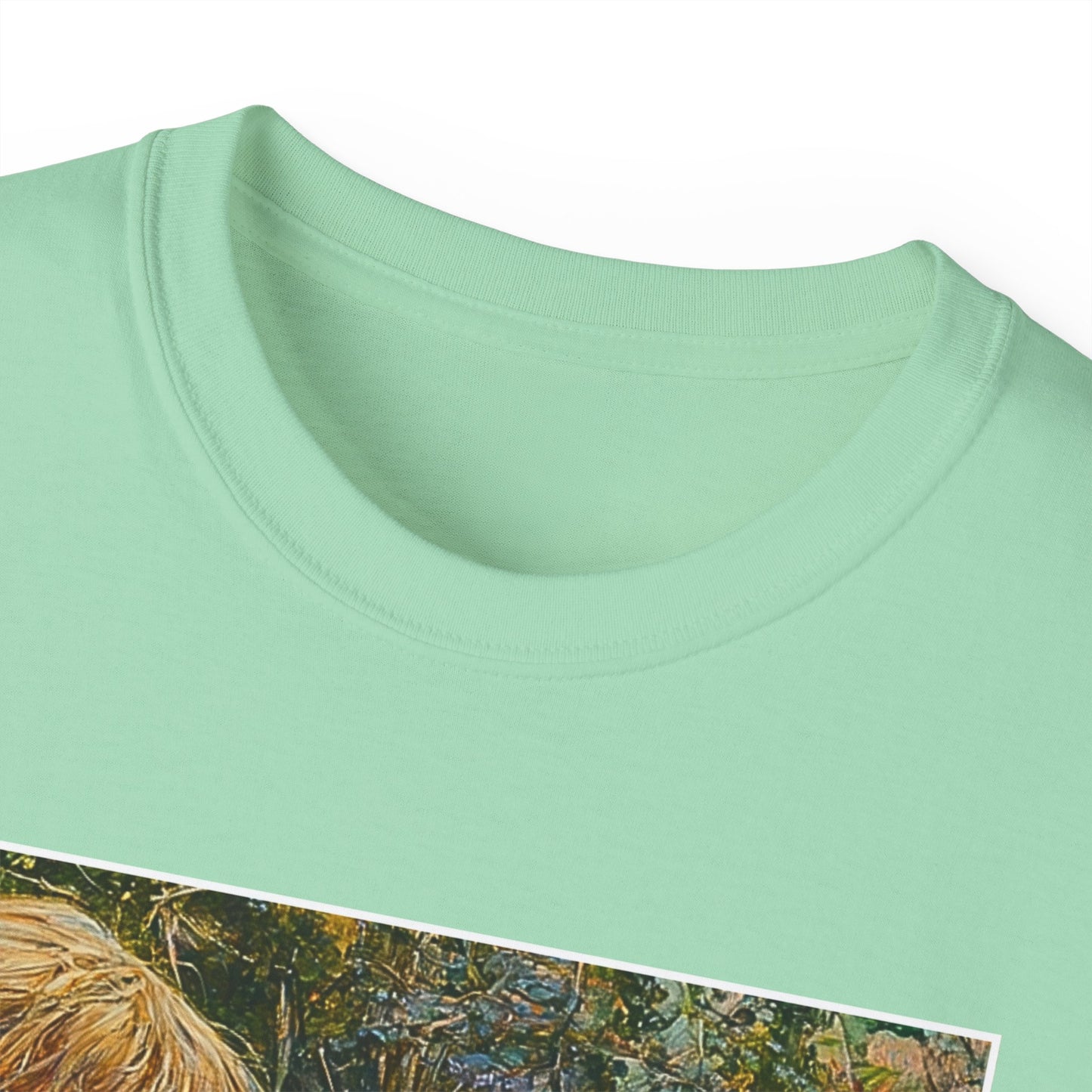 The Flute Woman - Green Mint Chess T Shirt