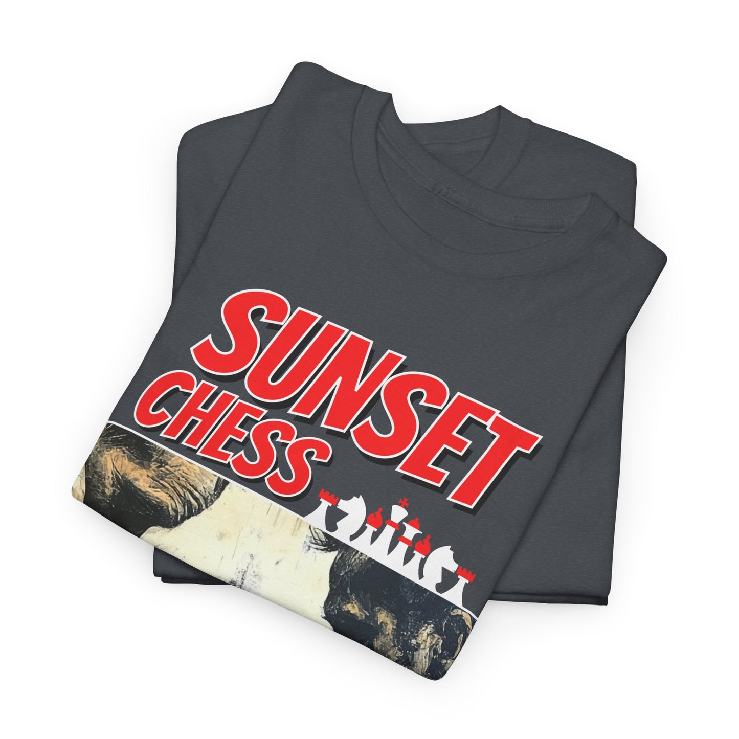 Intention Required - Tweed Black Chess T Shirt