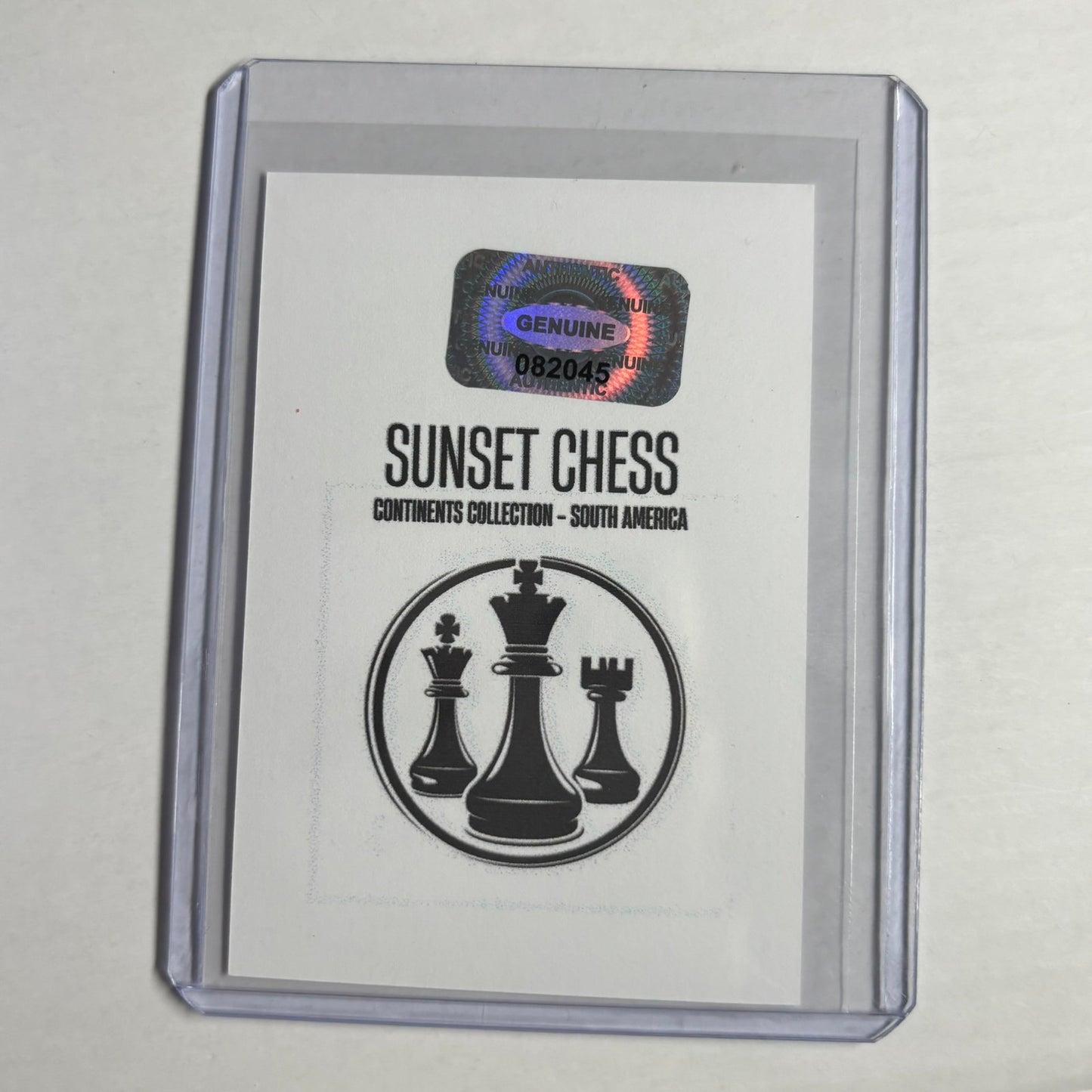 South America Collection - Trading Card