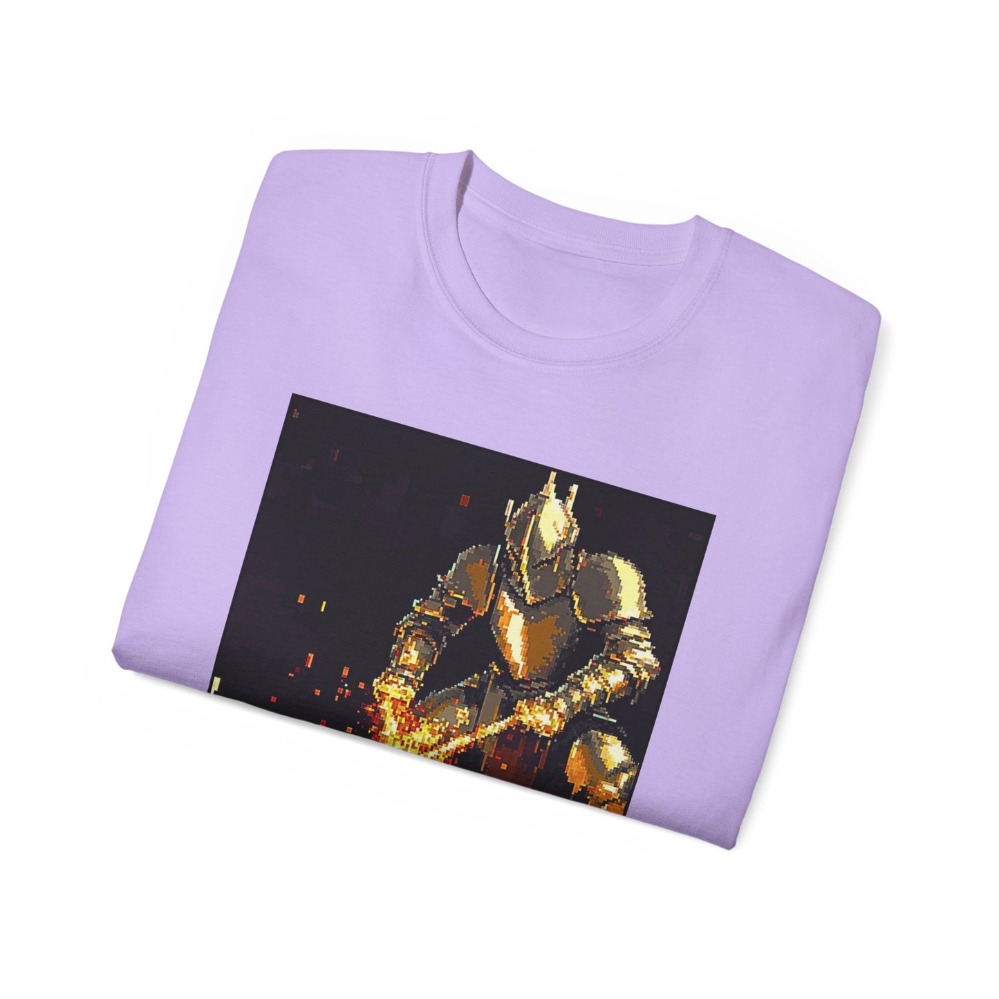 The Fighting Knight - Purple Chess T Shirt