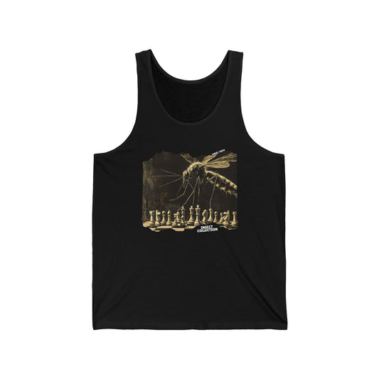Mosquito Chess - Black Chess Tank Top