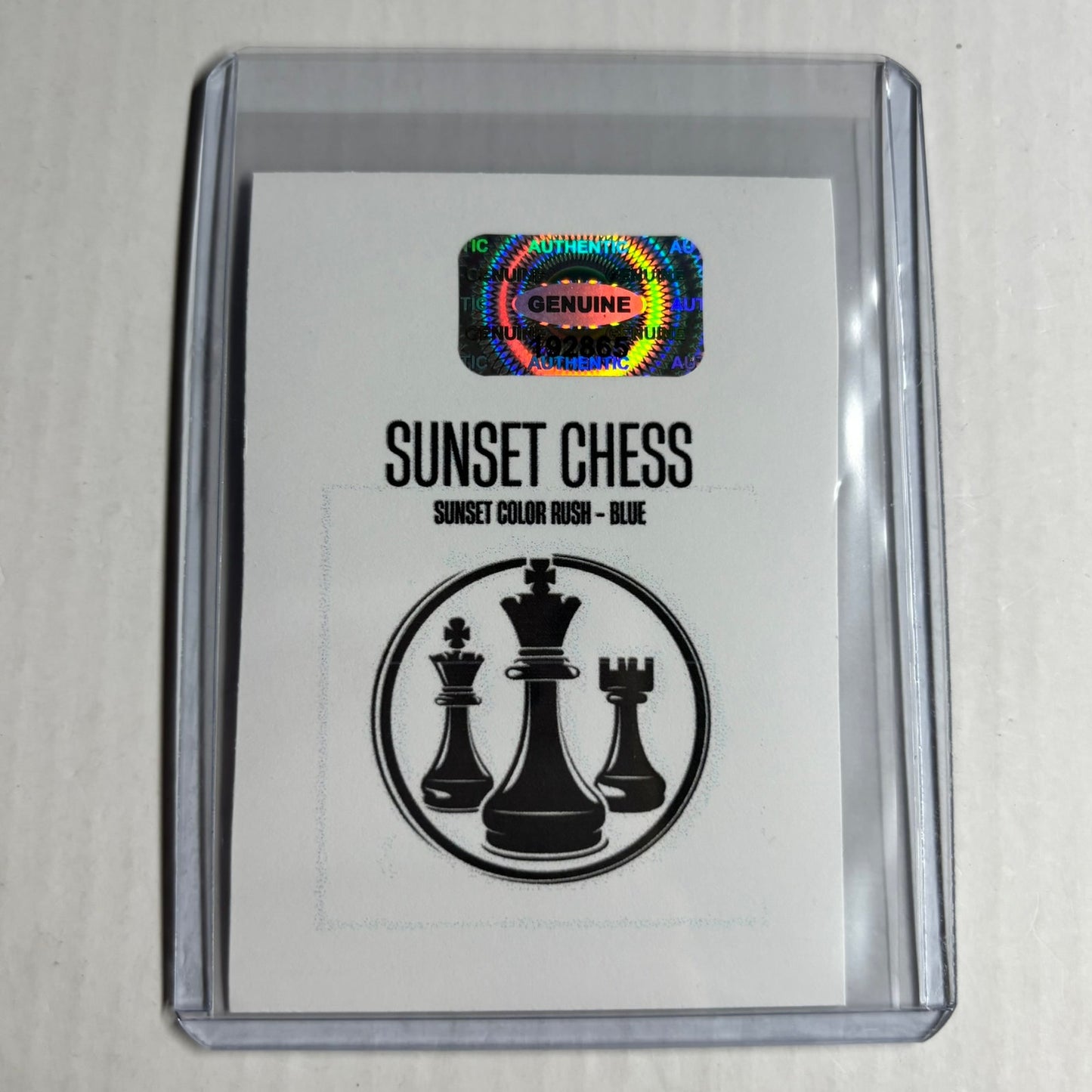 Blue Collection - Trading Card