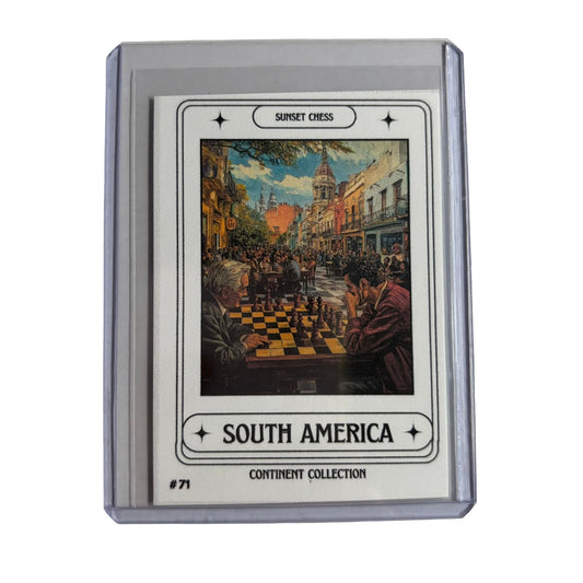 South America Collection - Trading Card