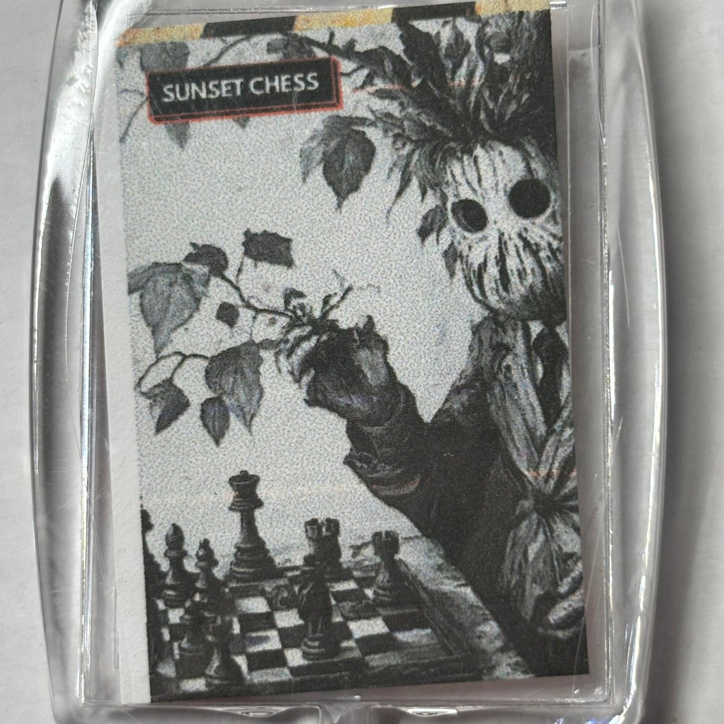 Grass Man - Chess  Photo Keychain