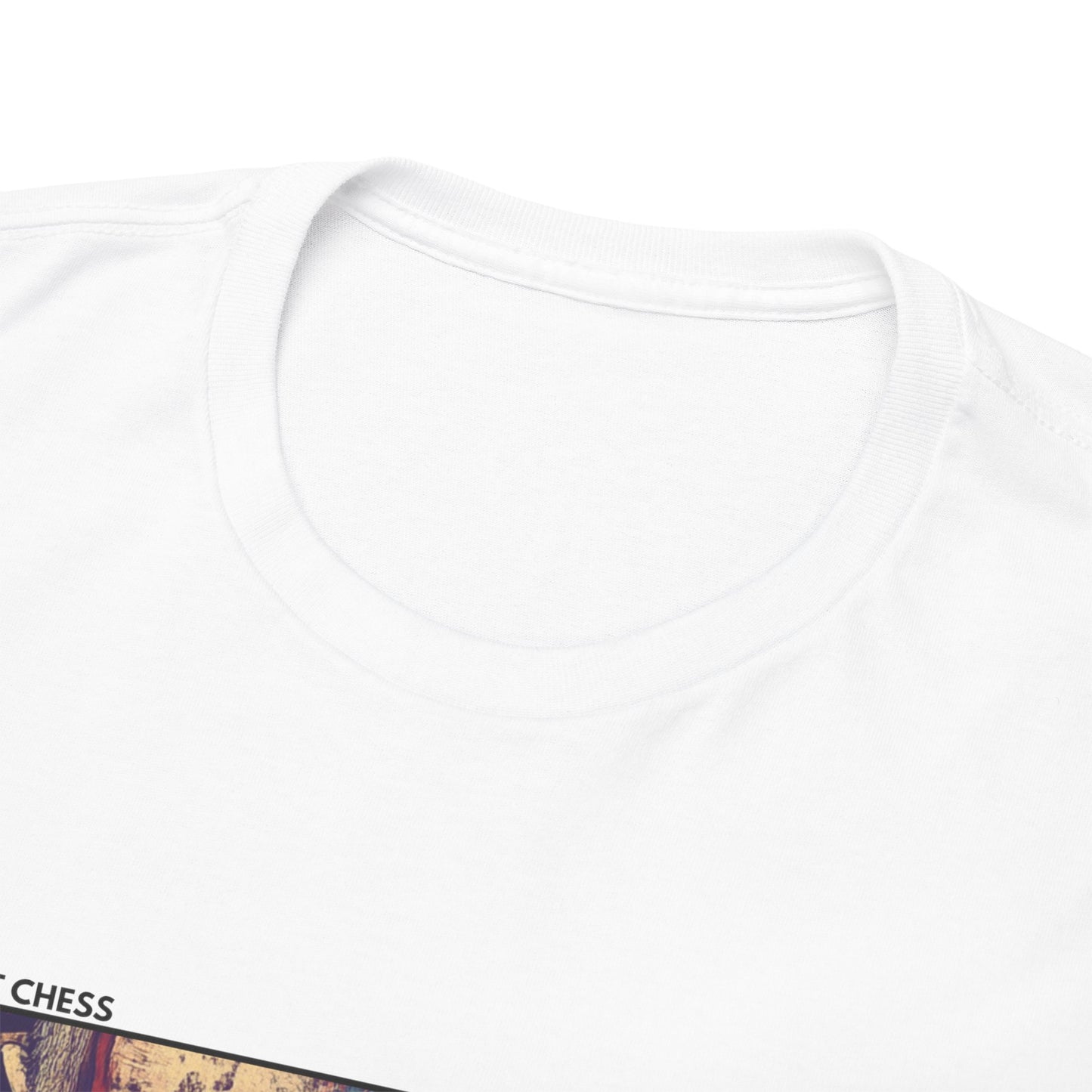 The Crazy Thinker - White Chess T Shirt
